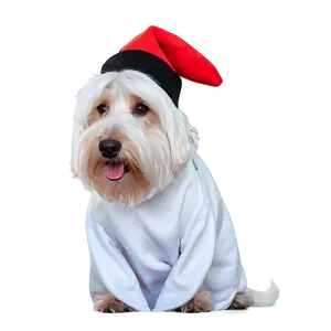 White Dog In Costume Png Oha40 PNG Image