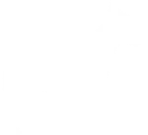 White Dog Silhouette PNG Image