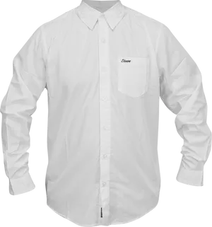 White Dress Shirt Product Display PNG Image
