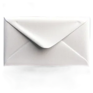 White Envelope A PNG Image