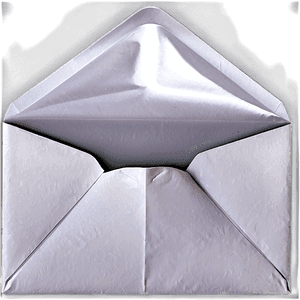 White Envelope PNG bcl74 PNG image with transparent background