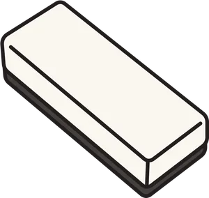 White Eraser Icon PNG Image