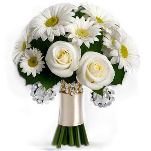 White Flowers Wedding Decor Png Utl PNG Image