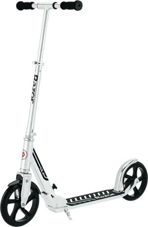 White Folding Kick Scooter PNG Image