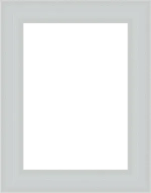 White Framed Black Canvas PNG Image