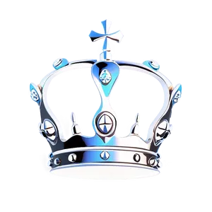 White Gold Crown Png Yfl PNG Image