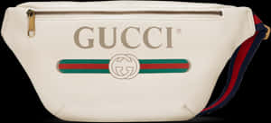 White Gucci Fanny Pack, HD Png Download PNG image with transparent background