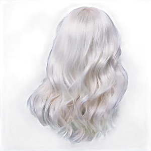 White Hair Texture Png Qvc PNG Image