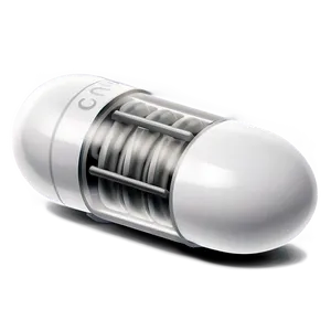 White Health Capsule Png Xpf20 PNG Image