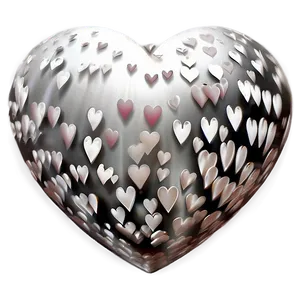 White Hearts Clipart Png Qwn PNG Image