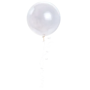 White Helium Balloons Png 50 PNG Image