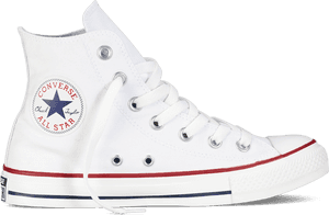 White High Top Converse Transparent, HD Png Download PNG image with transparent background