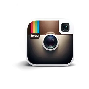 White Instagram Logo For Theme Customization Png Nss PNG Image