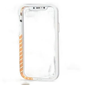 White Iphone 12 Frame Png Lih24 PNG Image