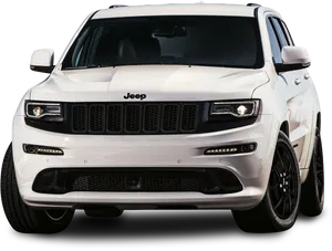 White Jeep Grand Cherokee S U V H D PNG Image