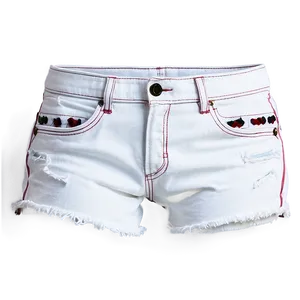 White Jorts Fashion Png 06132024 PNG Image