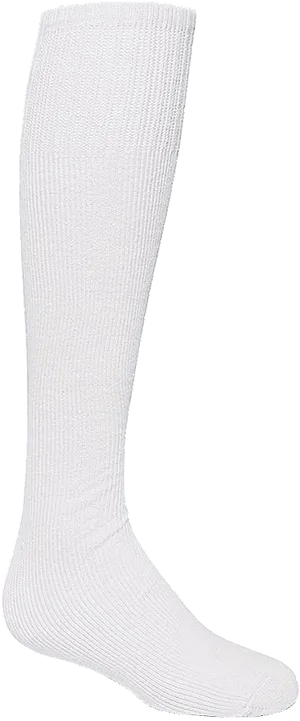 White Knee High Sock PNG Image