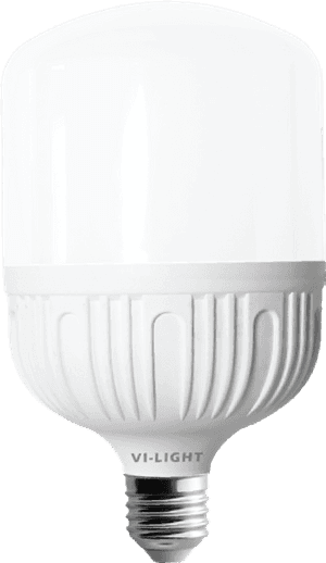 White L E D Bulb Illumination Device PNG image with transparent background