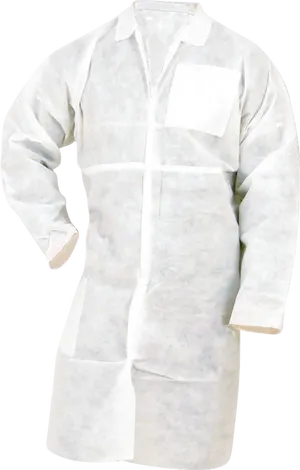 White Lab Coat Professional Apparel PNG Image