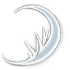 White Light Crescent Png 06202024 PNG Image