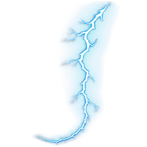 White Lightning Bolt PNG mxa12 PNG