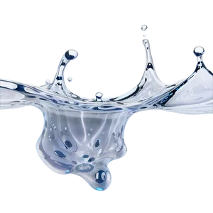 White Liquid Splash Png 06122024 PNG Image