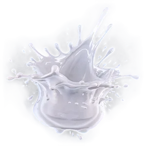 White Liquid Splash Png Vak PNG Image