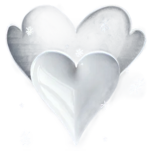 White Love Hearts Png Ccq32 PNG Image