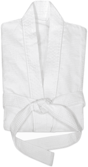 White Martial Arts Gi Top PNG image with transparent background