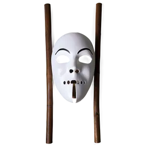 White Mask A PNG Image