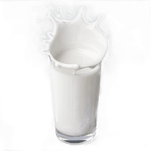 White Milk Splash PNG 05252024 PNG