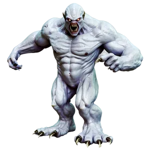 White Monster From Mythology Png 14 PNG Image