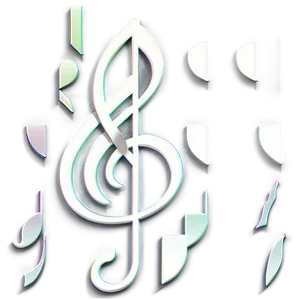 White Music Note Clipart Png 06212024 PNG Image