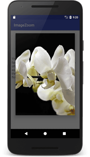 Tap To Zoom Imageview Android, HD Png Download PNG image with transparent background