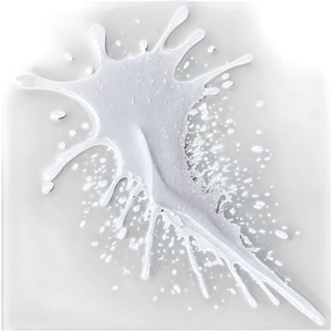 White Paint Splatter C PNG Image