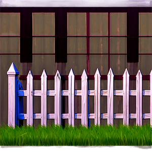 White Picket Fence PNG 05242024 PNG