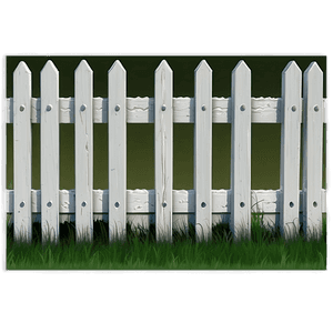 White Picket Fence PNG gay PNG