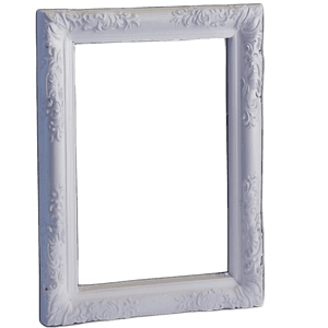 White Picture Frame PNG 05042024 PNG