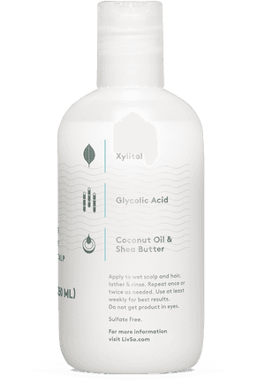 Livso Shampoo Bottle Back Label Sunscreen- - Plastic Bottle, HD Png Download PNG image with transparent background