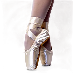 White Pointe Shoes Png Eol PNG Image