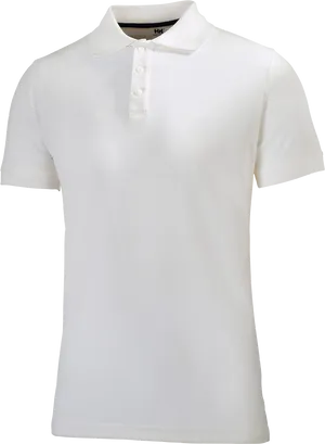 White Polo Shirt Product Display PNG Image