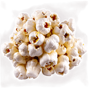 White Popcorn PNG 05042024 PNG image with transparent background