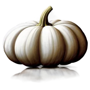 White Pumpkin Art Png 98 PNG Image