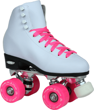 White And Pink Roller Skates, HD Png Download PNG with transparent background