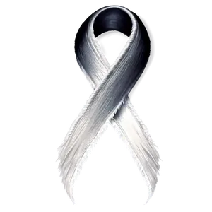 White Ribbon With Fringe Png Dew33 PNG Image