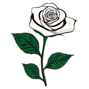 White Rose Clipart Png Det56 PNG Image