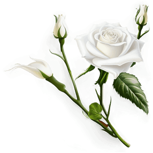 White Rose Flower PNG 80 PNG image with transparent background