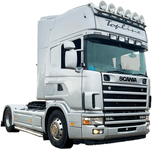 Scania 580 Topline Truck Transparent Image - Scania 164 For Sale Uk, HD Png Download PNG image with transparent background