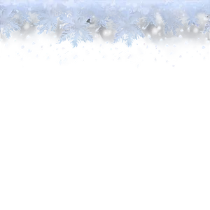 White Snow Border Png Gmm76 PNG Image