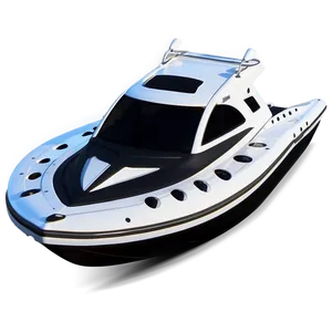 White Speed Boat Png Sfo PNG Image